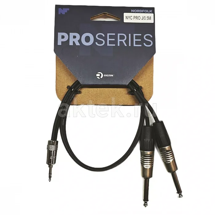 Nordfolk NYC PRO J/0.5M кабель miniJack–Jack, 0,5 м