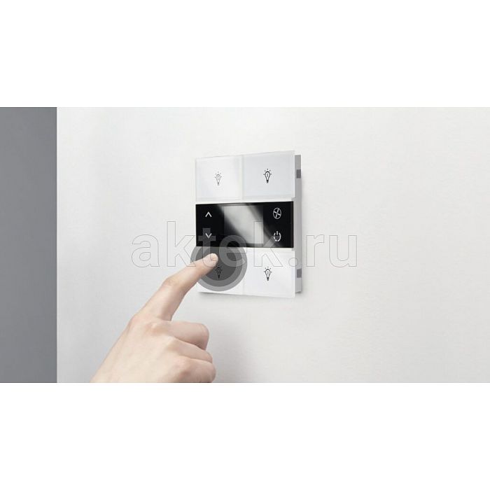 EAE Technology INT-RCT2-0201B0 White термостат KNX, стекло, для инсталляций