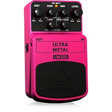 Behringer ULTRA METAL UM300 педаль "хэви метал"-дисторшн для гитар