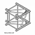 Dura Truss DT 44-C21-L90 угловая секция фермы, 90°