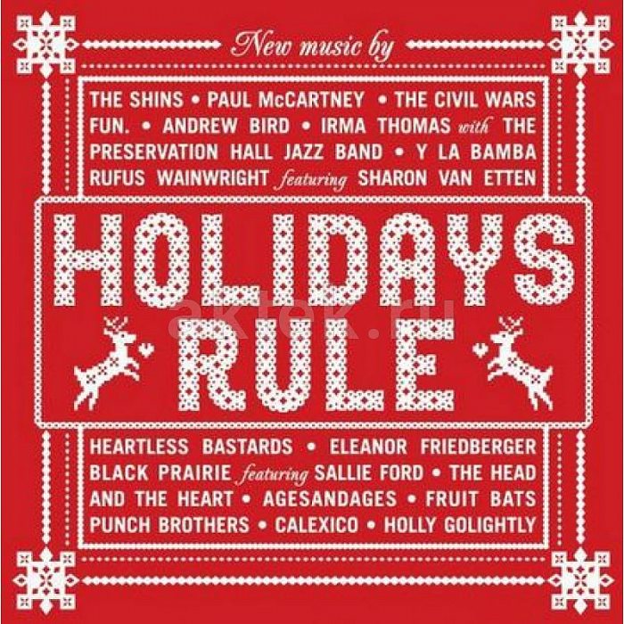 Виниловая пластинка V/A - HOLIDAYS RULE 180 GRAM RED VINYL 12" 2
