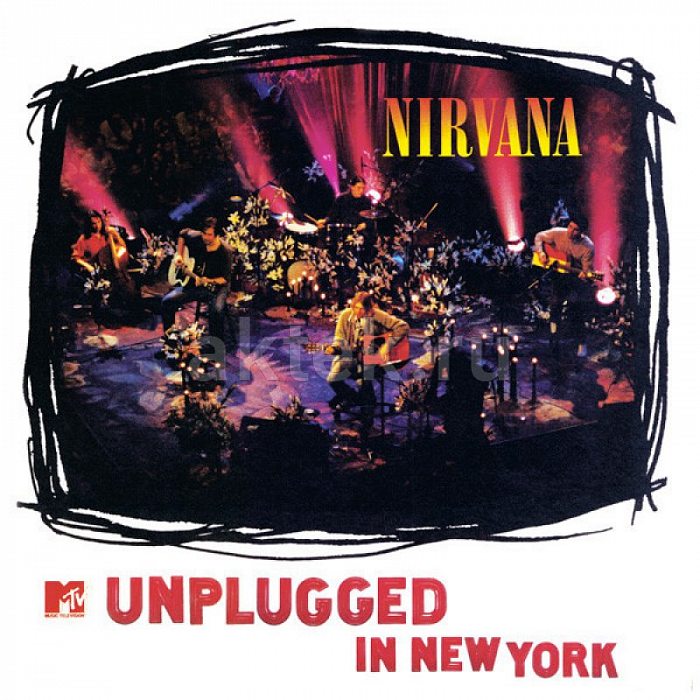 Виниловая пластинка NIRVANA - MTV UNPLUGGED IN NEW YORK 180 GRAM BLACK VINYL 12"