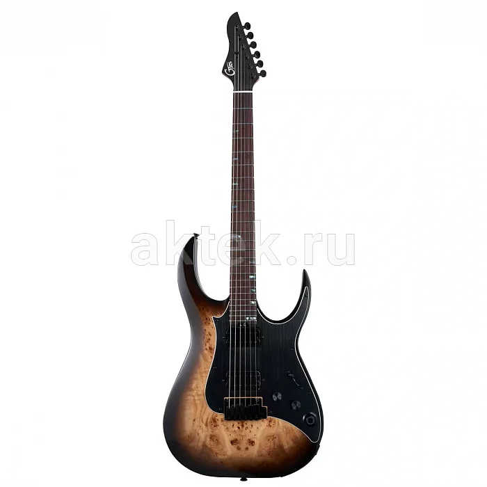 Mooer GTRS M810 Natural Burst электрогитара, натуральный, HH