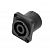Adam Hall K4PSM4BLK панельный разъём SpeakON-M