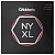 D'Addario NYXL1074 комплект струн восьмиструнной электрогитары, 10–74