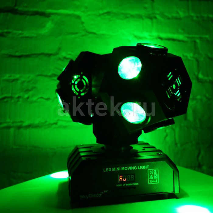 Вращающаяся голова SkyDisco 12 LED Moving Head Plus 3