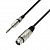 Adam Hall K3 BFV 0300 кабель XLR-F–TRS6.3-stereo 3м
