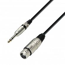 Adam Hall K3 BFV 0300 кабель XLR-F–TRS6.3-stereo 3м