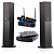 Караоке система с микрофонами и акустикой Studio Evolution EVOBOX+SE 200D+Audio Pro A38 Black