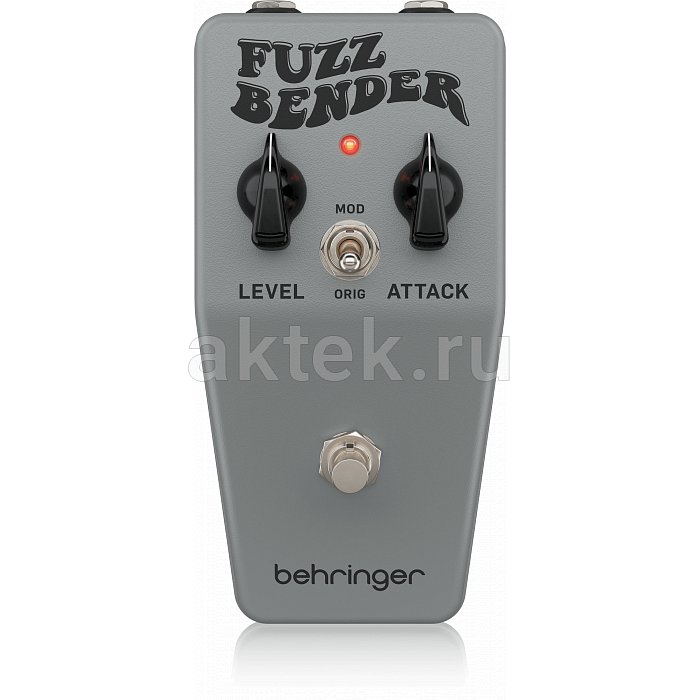 Behringer FUZZ BENDER гитарная педаль фузз в стиле 60х годов 3