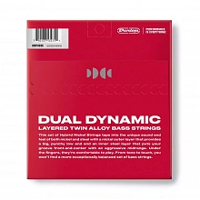 Dunlop DBHYN45105 Dual Dynamic Hybrid Nickel комплект струн, калибр 45-105 2