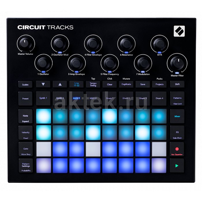 Синтезатор Novation Circuit Tracks