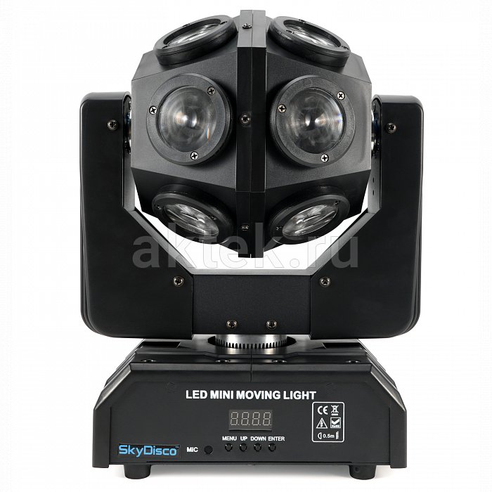 Вращающаяся голова SkyDisco 12 LED Moving Head 10