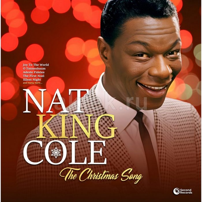 Виниловая пластинка NAT KING COLE - THE CHRISTMAS SONG BLACK VINYL 12"