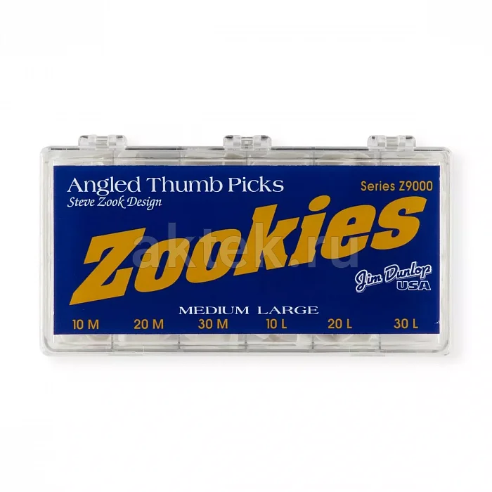 Dunlop Z9000 Zookies Display набор медиаторов-когтей, 72 штуки 2