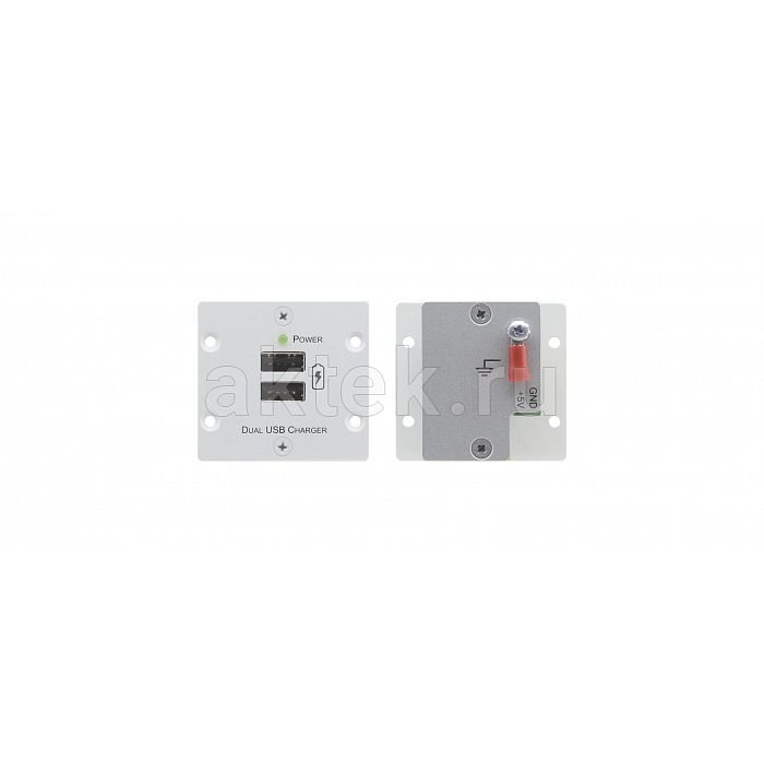 Kramer W-2UC/EU(B) Black USB-модуль питания, 2 устройства, до 4А