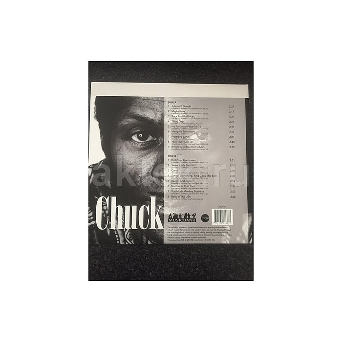 Виниловая пластинка CHUCK BERRY - THE ULTIMATE ROCK N ROLL HERO 180 GRAM BLACK VINYL 12" 2