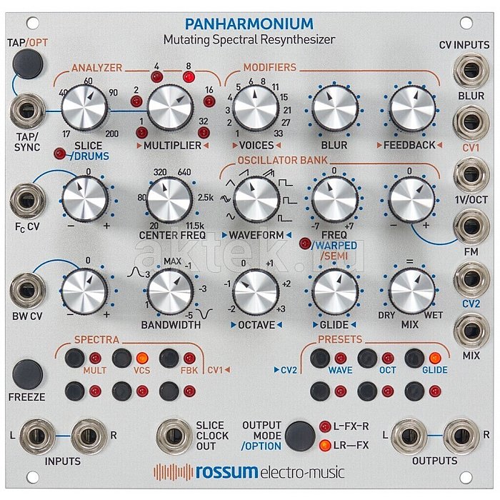 Eurorack-модуль Rossum Panharmonium