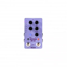 Mooer R7 Reverb X2 цифровой ревербератор, 14 алгоритмов, стерео, Infinite