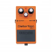 Boss DS-1 Distortion педаль гитарного дисторшна, 3 регулятора, бустер