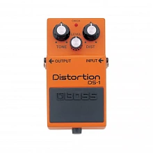 Boss DS-1 Distortion педаль гитарного дисторшна, 3 регулятора, бустер