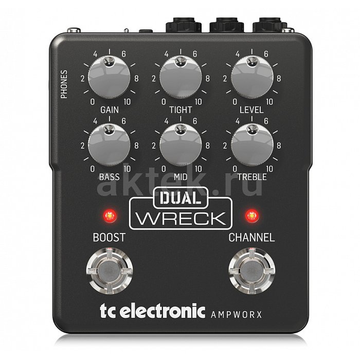 TC electronic DUAL WRECK PREAMP гитарная педаль