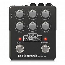 TC electronic DUAL WRECK PREAMP гитарная педаль