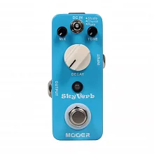 Mooer Skyverb 32-битная мини-педаль реверберации, Studio, Church, Plate