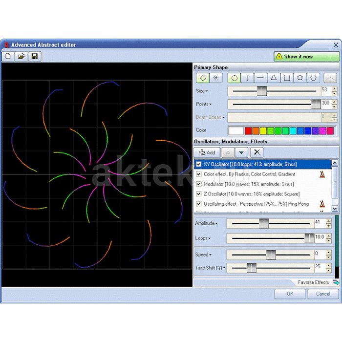 Контроллер ILDA Pangolin QuickShow FB4 Box DMX 5