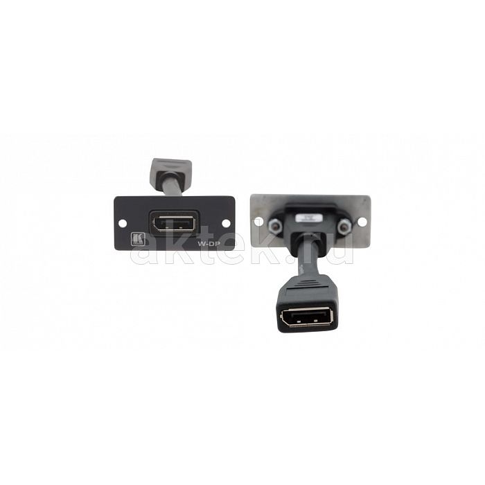Kramer W-DP(B) Black модуль-переходник DisplayPort, розетка–розетка