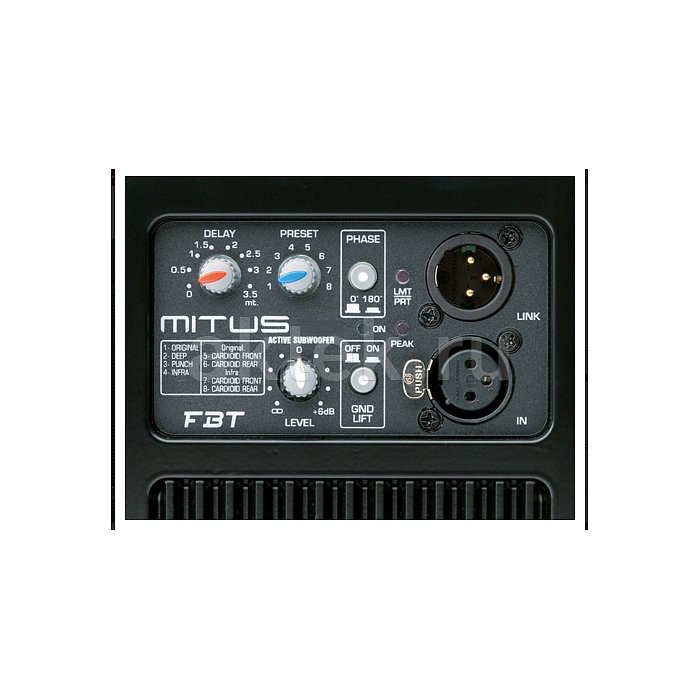 Сабвуфер активный FBT MITUS 118SA 2