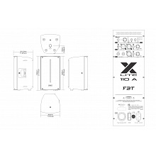 Акустическая система FBT X-LITE 110A 3