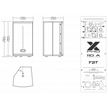 Акустическая система FBT X-PRO 110A 3