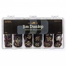 Dunlop 485005 Celluloid Shell Teardrop Display витринный набор, 432 медиатора