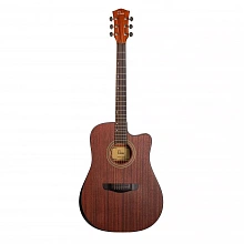 Omni D-550E электроакустическая гитара Dreadnought со звукоснимателем