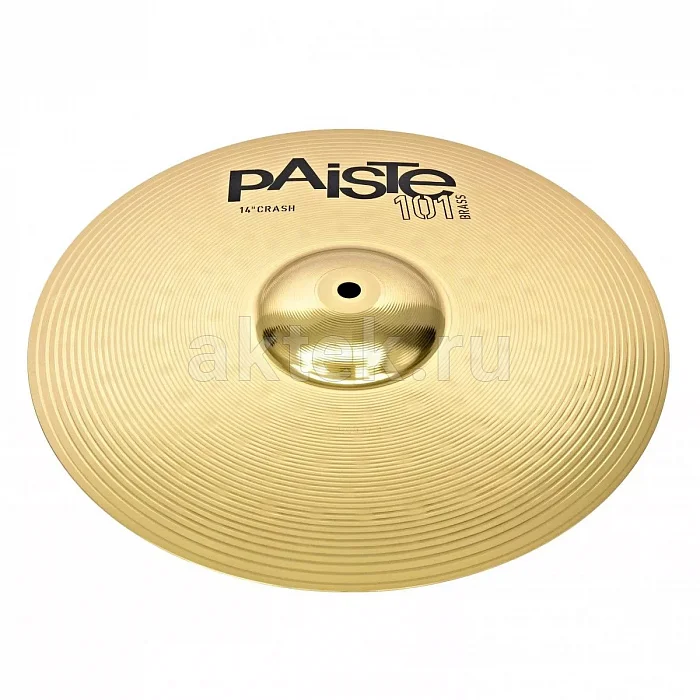 Paiste 14" 101 Brass Crash тарелка для ударной установки 2