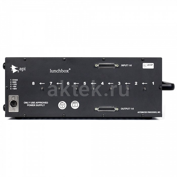 Модульный корпус API Audio 8-slot Lunchbox 2