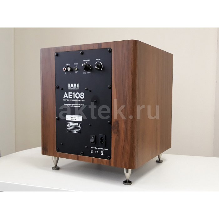 Активный сабвуфер Acoustic Energy 108 коричневый 4