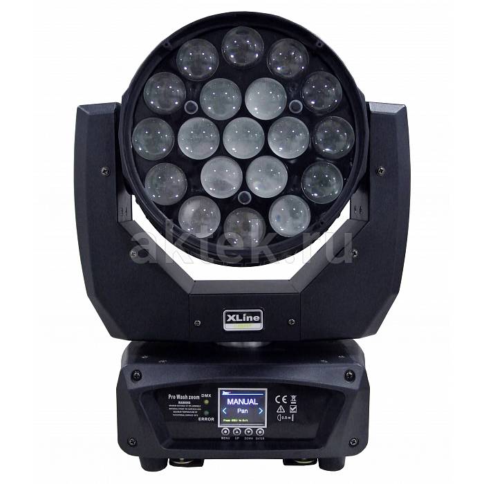 Вращающаяся голова XLine Light LED WASH 1912 ZR 2