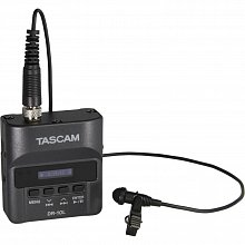 Tascam DR-10L портативный рекордер с петличным микрофоном запись WAV