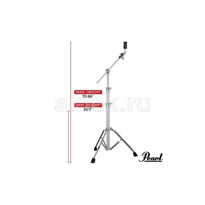 Pearl BC-930S стойка-журавль для тарелки, одинарные ножки 3