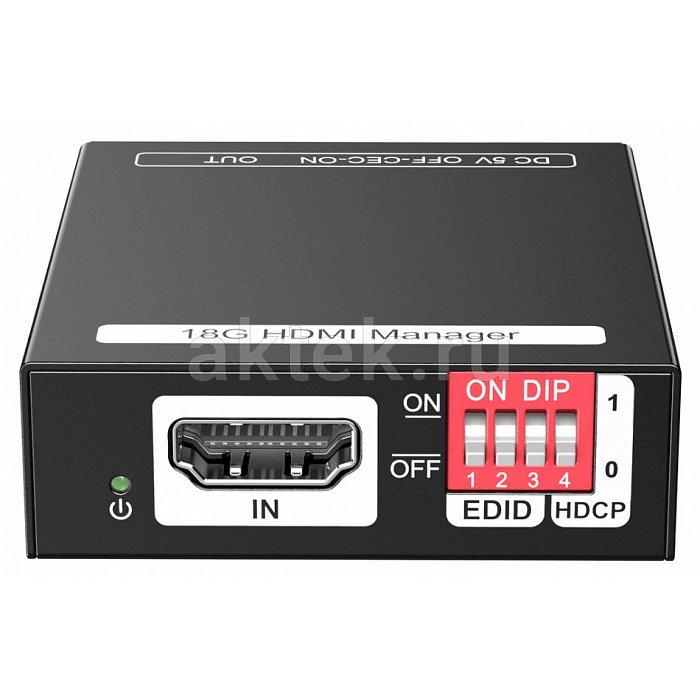 Digis EX-HDCP конвертер, 4K, HDMI 2.0, USB-C, для цифровой AV-коммутации