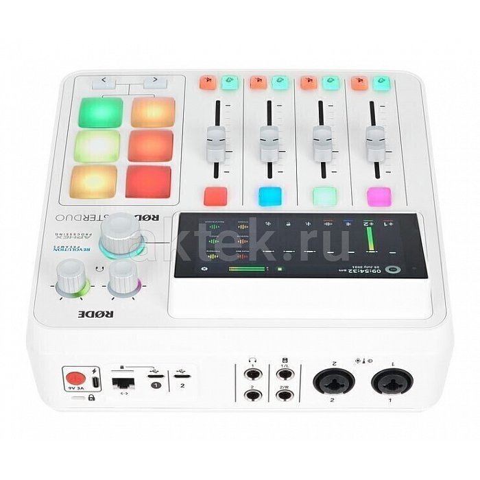 Цифровой рекордер RODE Caster Duo White 10