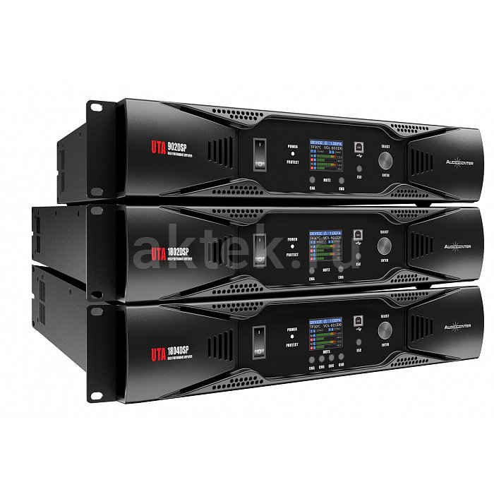 Audiocenter UTA902DSP 2-канальный усилитель мощности с DSP 2