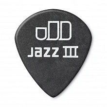 Dunlop 482P150 Tortex Pitch Black Jazz медиаторы, 1,5 мм 3