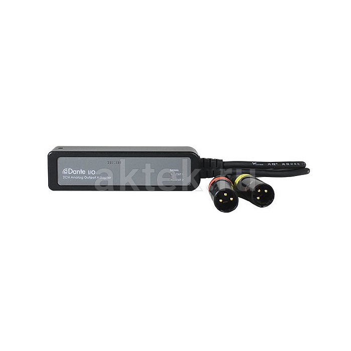 NEVOD DCOUT-22P сетевой аудиоконвертер Dante, два XLR-выхода 2