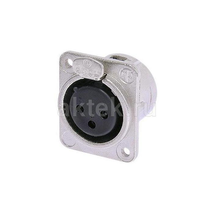 Neutrik NC3FDM3-L-1 панельный разъем XLR female