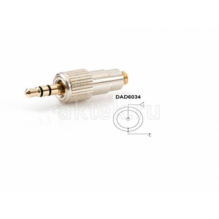 DPA DAD6034 переходник c MicroDot на Sennheiser Evolution/G2/G3/D1