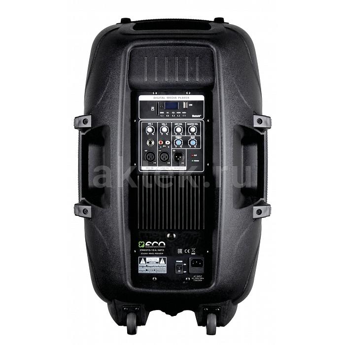 ECO PRESTO-12A MP3 активная акустическая система, 250 Вт RMS 3