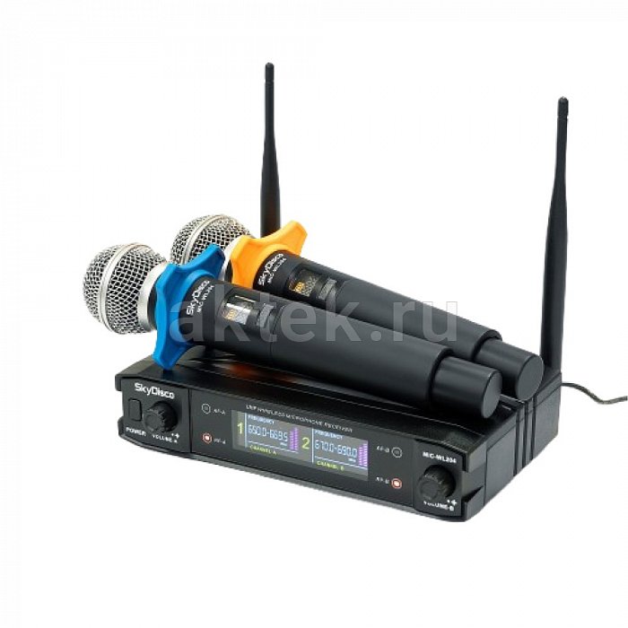 Домашний комплект караоке с микрофонами и акустикой SkyDisco Karaoke Home Set 2.0 Plus SM-3BT 2